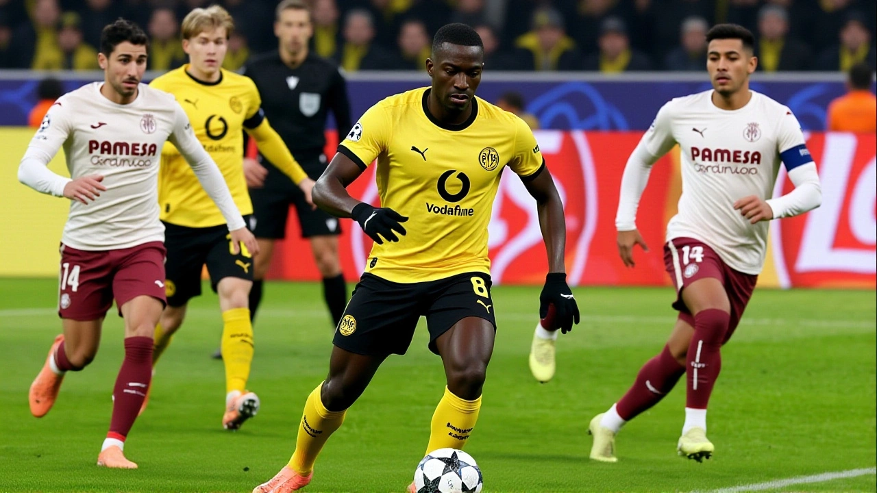 Borussia Dortmund rout Villarreal 4-0 in Champions League, surge to top scorers spot