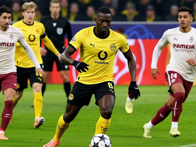 Borussia Dortmund rout Villarreal 4-0 in Champions League, surge to top scorers spot